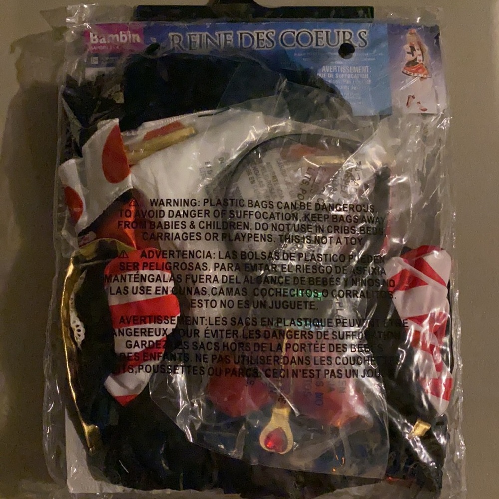 Alice in wonderland queen of hearts Alice costume brand new - Picture 3 of 4